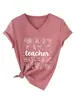 Ajuda do professor eles Amazon eBay site independente moda casual feminina camiseta gola V manga curta comércio exterior
