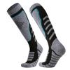 Calcetines de Esquí para Exteriores, Deportivos con Suela de Toalla Engrosada, Cómodos Calcetines para Senderismo, Calcetines Largos, Absorbentes de Sudor, Cálidos, de Algodón, Venta al por Mayor