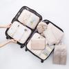 Juego de Ocho Piezas de Bolsa de Almacenamiento de Viaje de Venta Caliente de Fábrica, Clasificación y Almacenamiento de Ropa, Bolsa de Almacenamiento para Maquillaje, Portátil Multicolor