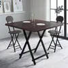 Mesa Guan Dan, mesa cuadrada para juegos de cartas de entretenimiento, mesa cuadrada plegable pequeña, mesa simple de mahjong para adultos, otros