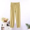 Pantalones de pijama de algodón modal para verano para mujer Pantalones de casa finos se pueden usar afuera Pantalones tipo bloomers Pantalones para caminar Pantalones para aire acondicionado Pantalones a prueba de mosquitos