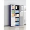 Archivero Metálico de Oficina de Acero con Cerradura Gabinete de Almacenamiento Gabinete de Cristal Gabinete de Archivo Gabinete para Documentos Gabinete para Comprobantes Financieros