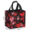 Novas Sacolas de Presente Prontas para o Dia dos Namorados, Sacolas para Presentes Manuais, Embalagens para Perfumes e Produtos de Cuidados com a Pele, Sacolas de Mão Não Tecidas no Atacado