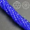Accesorios para joyería diy cuentas faciales de cristal 32 2/3/4mm cuentas de bola cortina de cuentas cuentas sueltas cuentas en ángulo cuentas de piña al por mayor