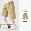 Pantalones cortos casuales para niño de Duoduo, pantalones cortos de verano estilo coreano con letras bordadas, pantalones finos y frescos para niños