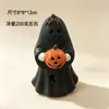 Lámpara de noche de cerámica de fantasma superventas transfronteriza de nicho, decoración de ambiente de Halloween, adorno de regalo artesanal de mago
