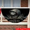 Fábrica Transfronteriza Modelo Nuevo Amazon Transfronterizo Aliexpress Venta Caliente Decoración de Bandera de Media Luna Halloween Festival de Fantasmas Fiesta