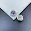 Caixa Mágica Redonda Conservadora de Cor DIY Feito à Mão Pulseira de Cristal Pulseira Acessórios de Joia Contas Espaçadoras Originais Cravejadas com Diamantes
