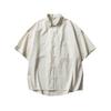 Roupa Vintage 25 Verão Estilo Japonês Marca Tendência Casual Outdoor Cor Sólida Simples Camiseta Manga Curta Camiseta Unissex para Homens e Mulheres