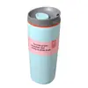 Acero Inoxidable 304 Taza Portátil para Beber Directamente al Aire Libre Estilo Owala Taza de Café Gran Capacidad Termo Portátil para Coche