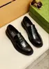 1:1 Etiqueta Original Caixa Original Sapatos Sociais Masculinos Europeus em Couro Genuíno com Fivela Marca g Sapatos Sociais de Couro Sapatos Masculinos