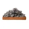 El algodón perla de grafeno tipo nube es un material de relleno esponjoso, antibacteriano y transpirable para ropa de maternidad y para bebés, así como un relleno interior para prendas de algodón para bebés.
