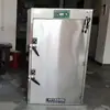 Gabinete de esterilização por ozônio com portas frontal e traseira para salas estéreis de fábrica farmacêutica, gabinete de esterilização com janela de passagem em aço inoxidável