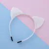 Diademas Coloridas con Lentejuelas para Niños de Venta Caliente Transfronteriza, Diademas Rosas Cebolla con Orejas de Gato, Accesorios para el Cabello de Fiesta, Artículos al por Mayor