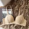 Sutiã Redondo de Pêssego, Push-Up, Costas Sexy e Bonitas, Peito Pequeno Peça Única, Sutiã Sem Costura e Invisível para Mulheres