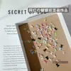 Mini Laço Acessórios para Nail Art Populares na Internet Estilo Francês Pequeno Gravata Borboleta Cor Tamanho Mistura de Cores Acessórios para Unhas Diamante de Resina