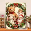 Pintura al óleo digital de Santa Claus transfronteriza para colorear DIY, diseño personalizado basado en imágenes proporcionadas, pintura decorativa acrílica para principiantes, venta al por mayor