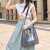 Bolsa de cadena GUAN original versátil bolsa ecológica de nailon con bordado exquisito bolso de compras de mano para mujer