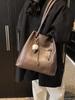 Bolso Tote Grande Versátil de Alta Gama Retro Transfronterizo para Mujer, Modelo Nuevo 2026, Bolso de Hombro y Axila a la Moda
