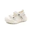 Sapatos com Estrutura da Moda para Meninas, Novo Estilo de Verão, Sapatos de Malha Macios Antiderrapantes para Crianças, Sandálias Esportivas, Sapatos Infantis da Moda