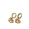 Aretes del Zodiaco Hielo Triturado Dorados para Mujer, Nuevo Modelo Popular 2026, Accesorios para Orejas Estilo Fresco