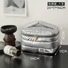 Bolsa de Cosméticos 2025 Nova Bolsa de Higiene Pessoal Portátil para Viagem Bolsa de Armazenamento de Cosméticos Bolsa de Higiene Pessoal Portátil Grande Capacidade Feminina