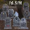 Señales Populares Transfronterizas de Calle para Halloween, Señales de Lápidas Aterradoras, Señales para Césped de Jardín de Decoración del Festival Fantasma