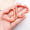 Llavero con Forma de Corazón en Colores Macaron, Accesorio Creativo DIY, Llavero Colorido con Corazón Esmaltado