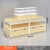 Mingchuang Cosméticos Maquillaje Mesa de Exhibición de Agua Corriente Nakajima Mesa de Exhibición Papelería para Madres e Infantes Tienda de Mascotas Estante de Doble Cara