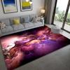 Alfombra Universo Planeta Visión 3D Transfronteriza Amazon Alfombra Sala de Estar Alfombra Sofá Mesa de Centro Alfombra Dormitorio Mesita de Noche Mancha