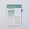 Caderno transfronteiriço bloco de notas A5 com picote plano diário em inglês este ponto impresso caderno de linha horizontal