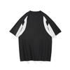 Camiseta Jianheng Manga Raglan Masculina Manga Curta Secagem Rápida Respirável Proteção Solar Verão Fresco Solta Gola Redonda Meia Manga Bloco de Cores Camiseta Básica