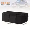 Rack de Bagagem Dobrável de Liga de Alumínio para Cauda de Carro Rack Quadrado para Bagagem de Reboque Rack de Bagagem Traseiro de Carro de Viagem Cesta para Animais de Estimação