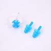 Fábrica cabello lacio clip nasal tapones para los oídos traje silicona profesional impermeable anti-asfixia tapón nasal adulto niños equipo profesional