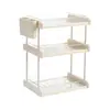 Suporte Organizador de Copos de Água para Mesa Plástico Doméstico Cozinha Sala de Estar Suporte de Armazenamento de Copos Suporte de Copo Drenante Multicamadas
