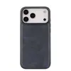 Adecuado para funda de teléfono iPhone 18 Pro Max, funda de cuero magnética para coche Samsung S26U con carga inalámbrica MagSafe