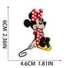 Pegatina de Tela Bordada de Mickey Mouse Xiaotian Parche de Personaje Manwei Pegatina Marca de Bordado para Computadora Pegatina Bordada de Pato Donald Impresión por Transferencia de Calor