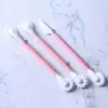 Set de 3 Piezas de Cuchillos para Tallar Fondant, Plumas de Modelado de Flores de Azúcar para Pasteles, Set de Tallado, Cuchillo Rodillo de Encaje, Herramientas de Decoración para Hornear