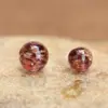 Grânulos de Vidro Dourado Luminoso Areia Contas Soltas DIY Artesanal Pulseira Antiga Colar Joias Acessórios com Contas Acessórios Atacado
