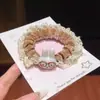 Elástico de Cabelo de Renda Coelho Miffy Desenho Animado Doce Fofo Menina Rabo de Cavalo Corda Simples para Cabelo
