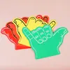 En Stock Fábrica de Origen Guantes de Animación de Eva de Colores para Eventos Deportivos, Palmas de Espuma para Conciertos, Hechos a Medida