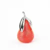 Estilo Coreano Ins Alta Qualidade Elegante Liga Galvanizada Brilhante Cereja Pera Pingente Acessórios DIY Bolsa Feminina Pingente