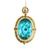 Ai Yu Xiaohongshu Transfronterizo Europeo y Americano Colgante de Cristal Imitación Topacio Collar de Cristal Dropshipping S4092613