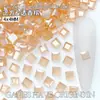 Joias Quadradas para Nail Art 4mm Flats Quadrados Fundo Plano Diamante de Formato Especial Pequeno Estilo Vermelho Quente Acessórios de Diamante para Nail Art Vestíveis Atacado