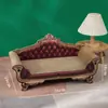 Caja de parto para gatos, cuerpo de cartón, doble capa, apilable, papel corrugado, resistente al desgaste, no se astilla, multifuncional, rascador de garra, tabla rascadora de garra de gato de madera maciza