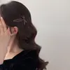 Pinza para el pelo de leopardo retro de alta gama con lazo, pinza para el pelo de estilo coreano de moda, nuevo pinza para el pelo de temperamento de alta gama para mujer