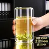 Vaso Doméstico de Vidrio Aislado Térmicamente de Doble Capa de Alta Temperatura de Alto Borosilicato Vaso de Agua Transparente Sin Plomo Fondo Redondo Vaso de Té de Vidrio al Por Mayor