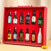Versión de vino vino extranjero whisky vodka vino base tienda de conveniencia cóctel al por mayor combinación botella pequeña vino versión mini caja de regalo