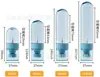 Nueva botella invertida de PETG botella de spray ultrafina 30-100 ml portátil de viaje sub-embotellado botella con bomba de spray cosmético