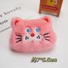 Muñeca de Dibujos Animados Linda Gato de Lunares Accesorios de Peluche Ropa para Niños Bolso Broche Cadena Colgante Pasador Accesorios para el Cabello